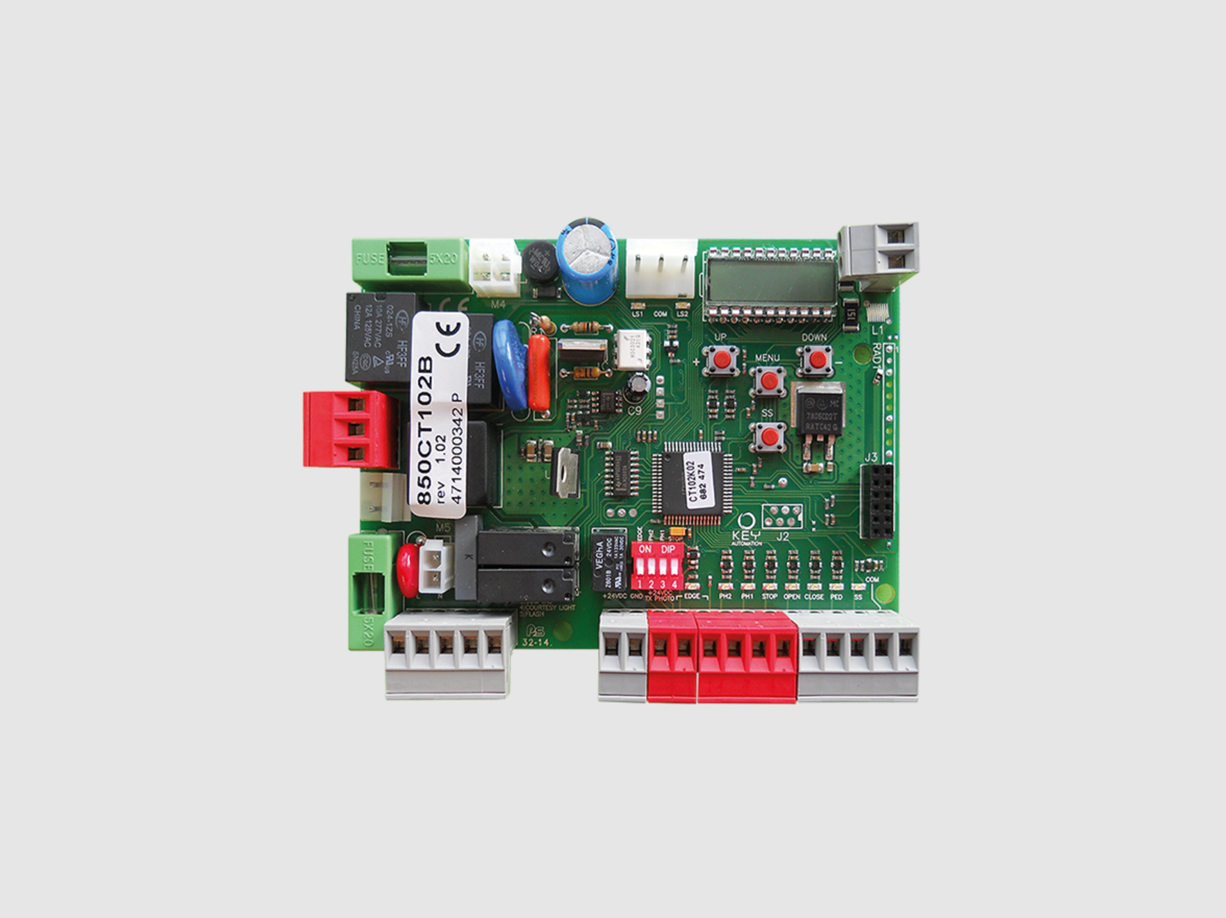 KEY CT102B 230V egymotoros vezérlés