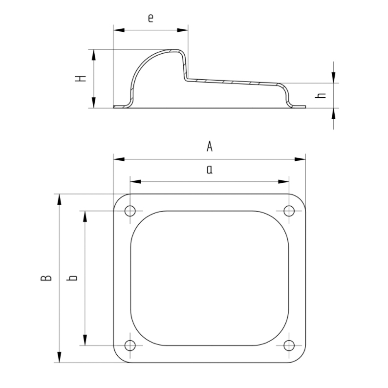 SafeAutomation ODB_OC158 szárnyaskapu-ütköző - Image 2